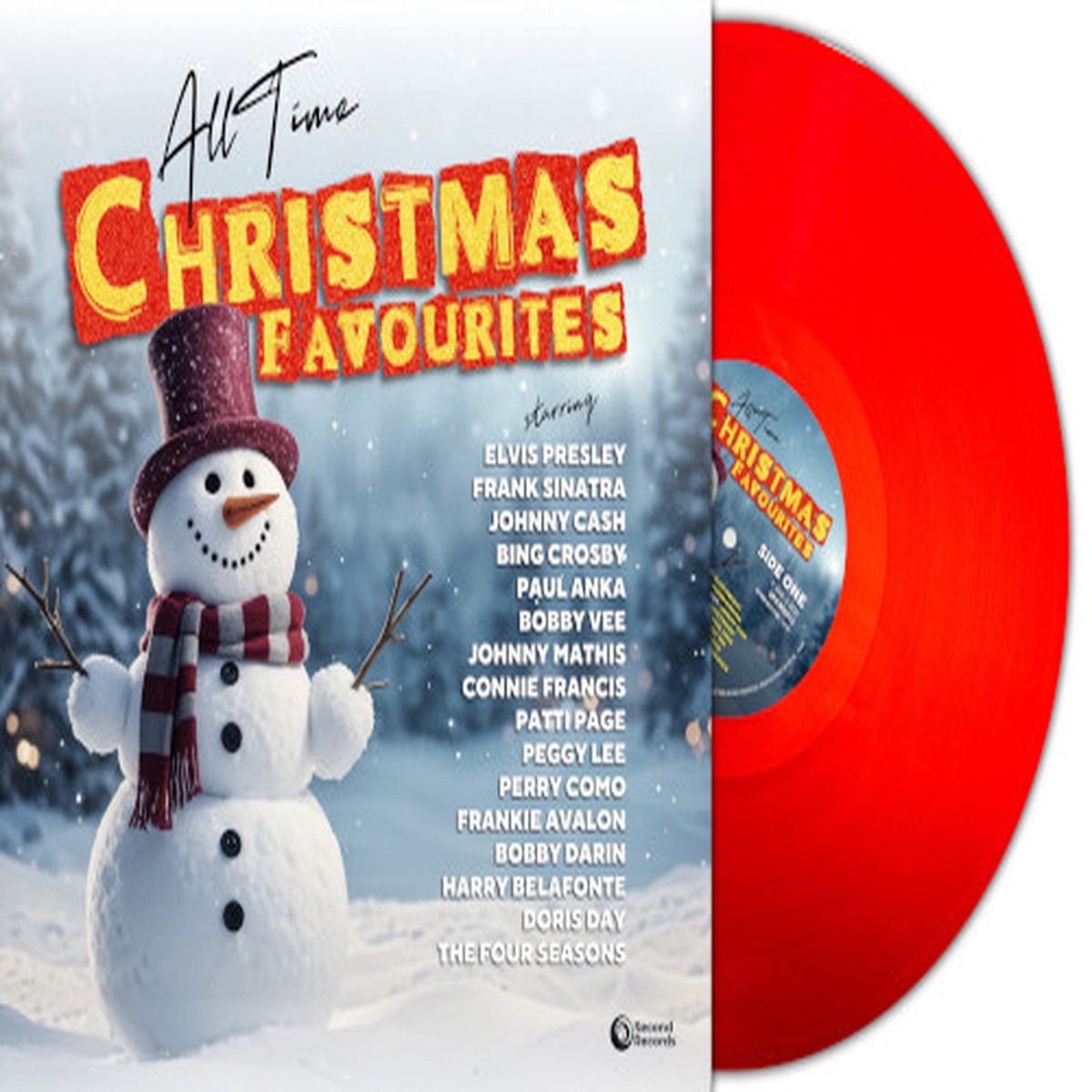 All Time Christmas Favorites (Red Vinyl LP)