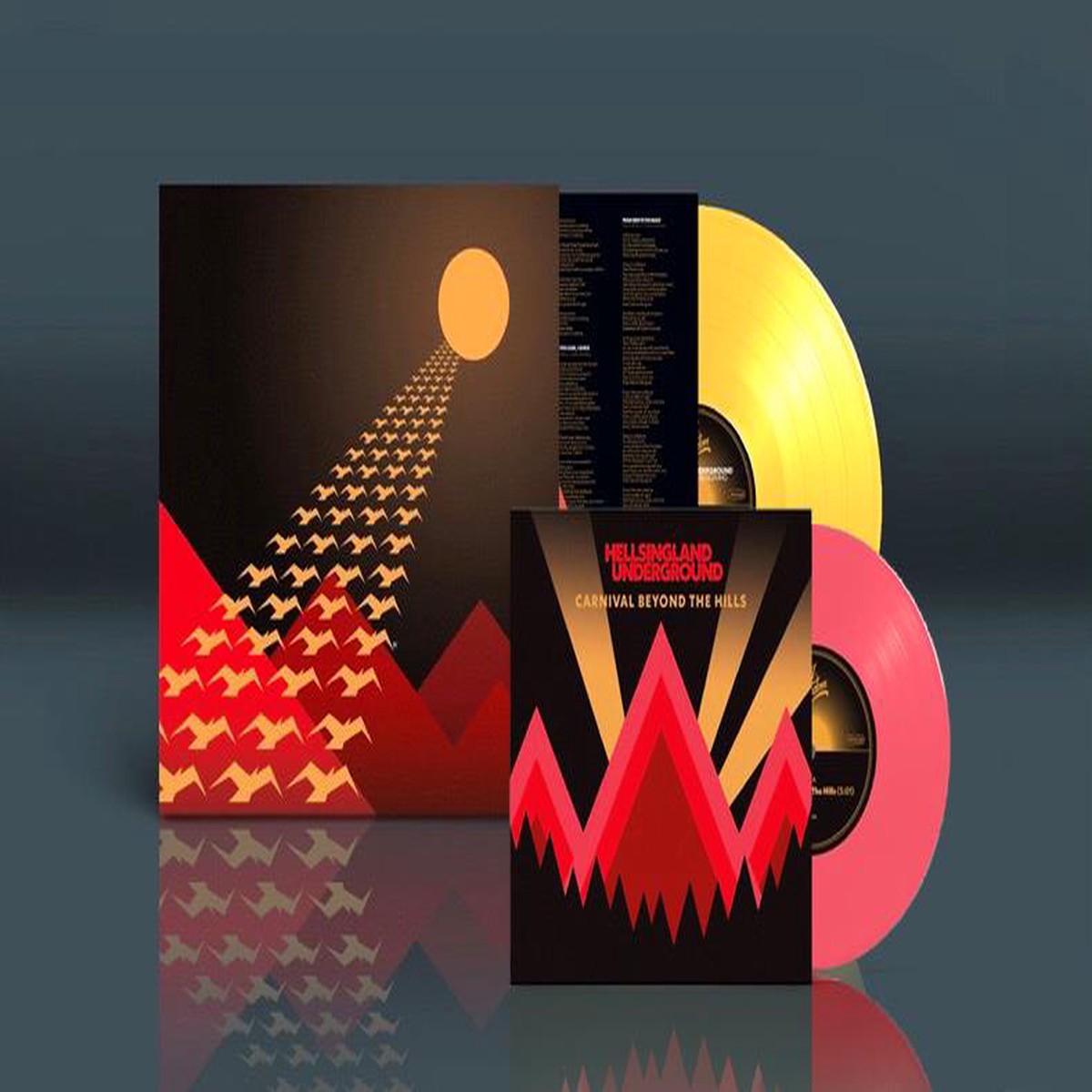 A Hundred Years Is Nothing  LP Solid Yellow + 7