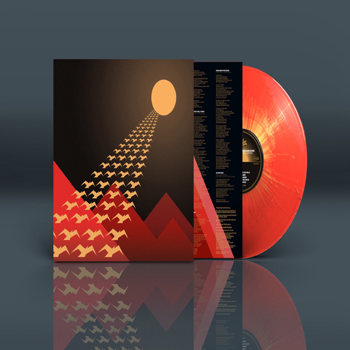 A Hundred Years Is Nothing  LP Tsp Red/Gold Splat