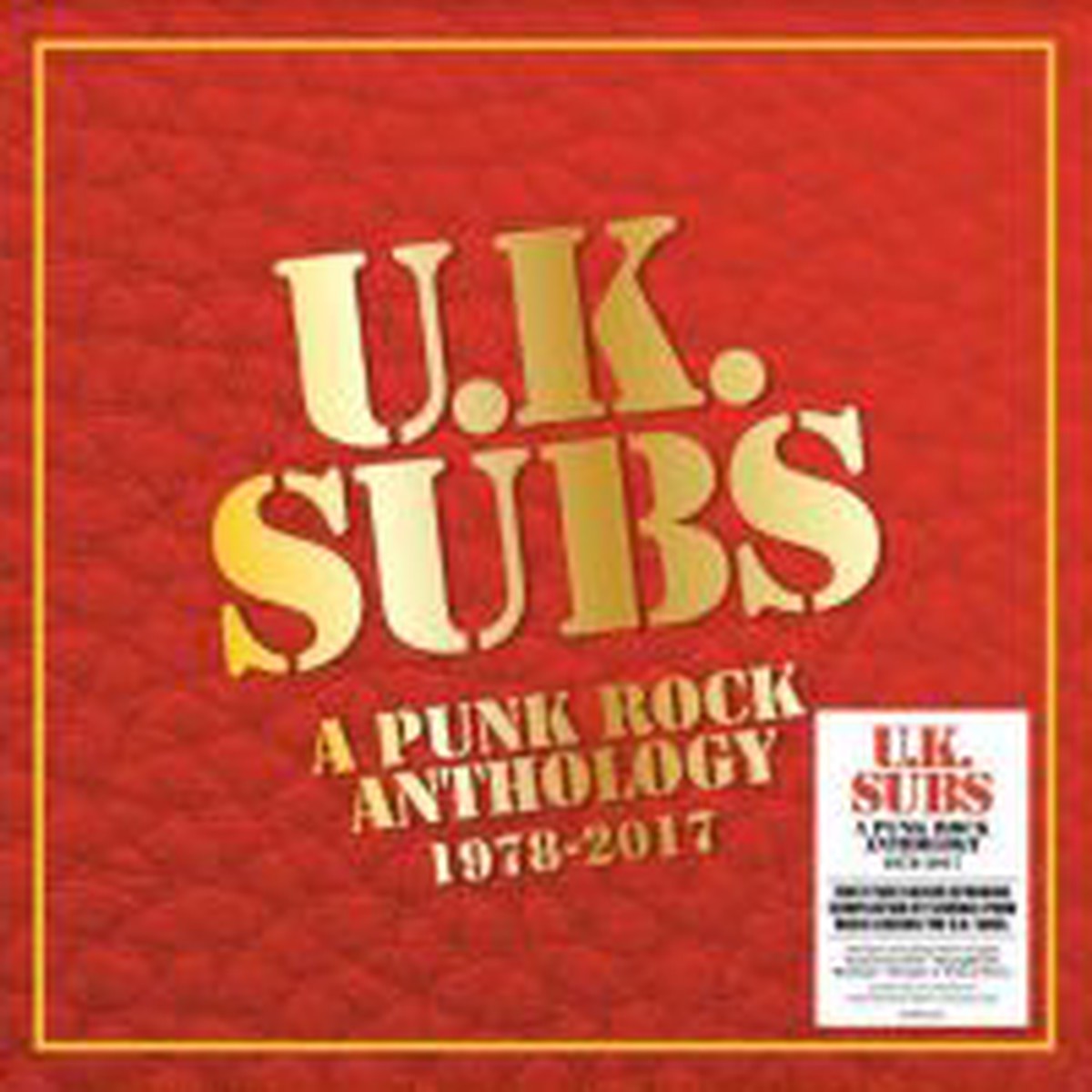 A Punk Rock Anthology 1978-2017 (re
