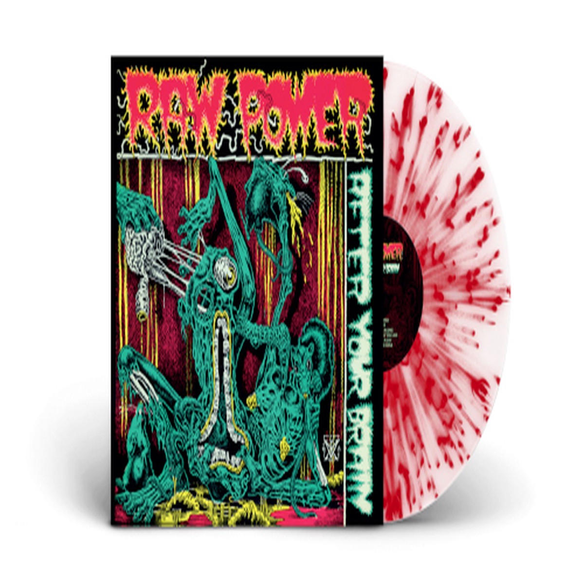 After Your Brain (White/Red Splatter Vinyl LP)