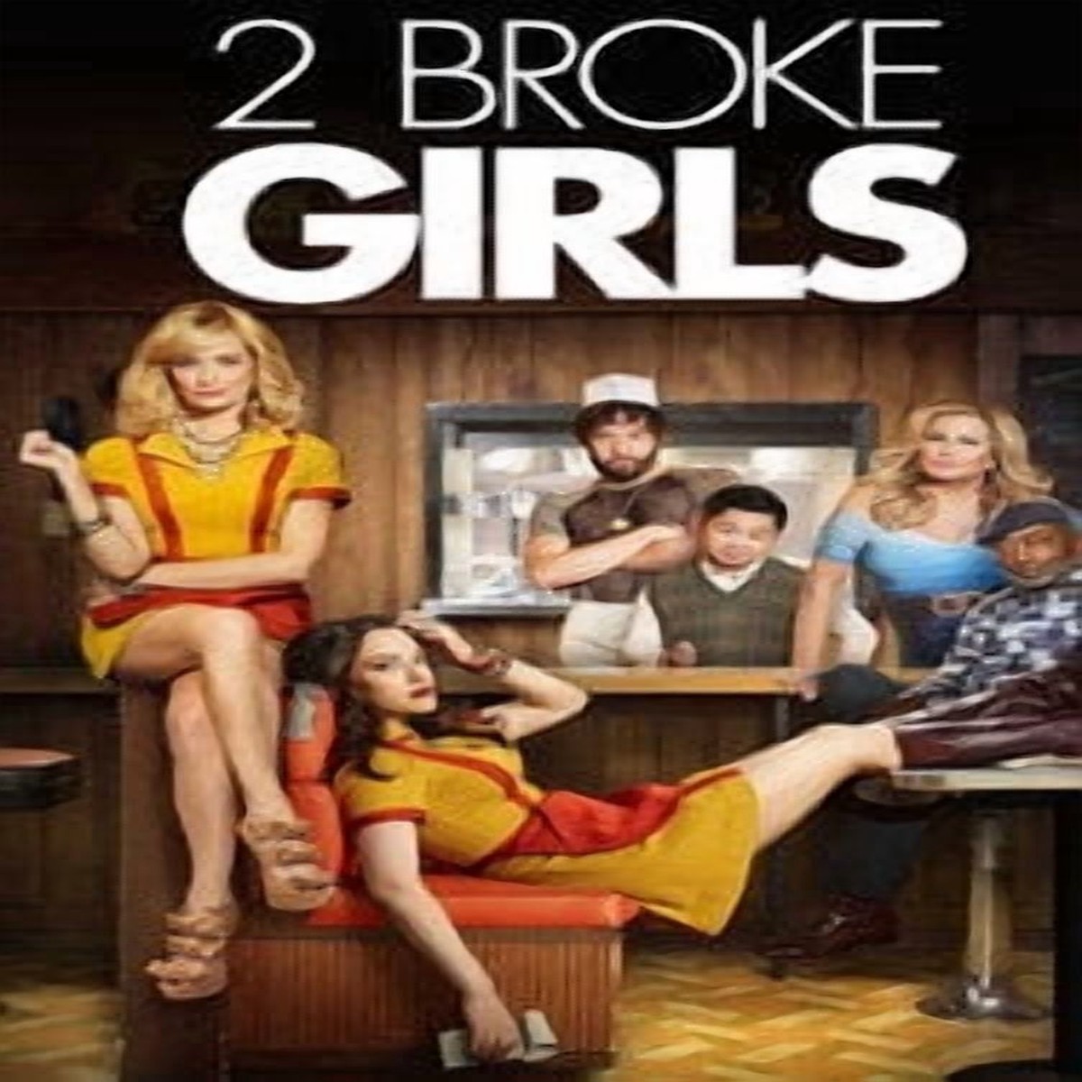 2 Broke Girls (2013) [Season-3] English Comedy Series Box Set New DVD